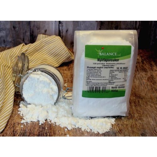 Balance Food Xylitol / březový cukr moučka - 500 g / 0,5 kg