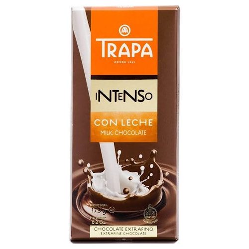 Trapa Intenso, Tabulka mléčné čokolády (leche), 175 g
