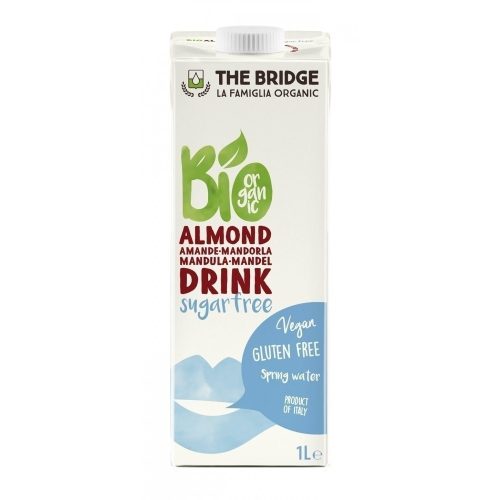 The Bridge Bio Mandlový nápoj přírodní, bez cukru, 1000 ml