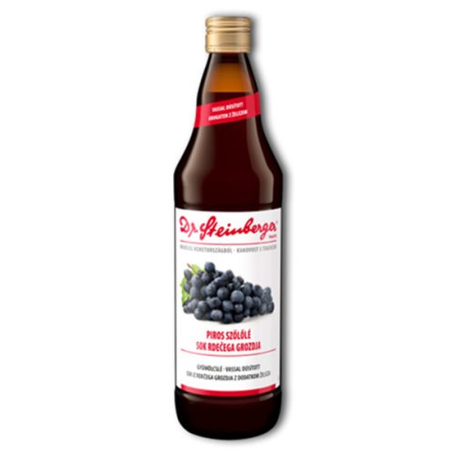 DR. STEINBERGER ČERVENÁ HROZNOVÁ ŠŤÁVA (BIO) – 750 ML