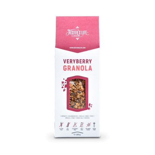 Hester's Life Veryberry granola / ostružinová granola 320 g