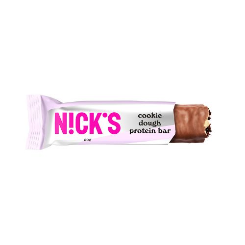 Nick's proteinová tyčinka, příchuť cookies/čokoládové sušenky, 50 g