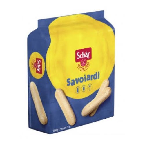 Schar Savoiardi, bezlepkové piškóty, 200 g.