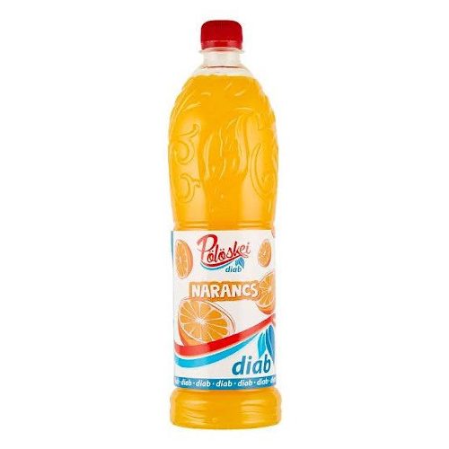 Sirup Pölöskei, diabetik, pomerančová příchuť, 1 litr