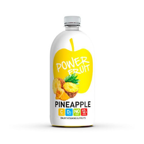 Nápoj Power Fruit s ananasovou příchutí, s obsahem vitamínu C a D, 750 ml.