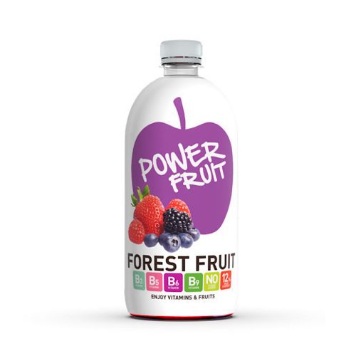 Nápoj Power Fruit o příchuti lesního ovoce s komplexem vitaminu B, 750 ml
