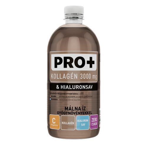 Pro+ Kollagén+Hyaluronová kyselina, malinová příchuť, 750 ml