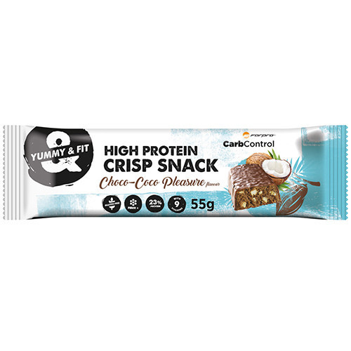 Forpro High Protein Crips Snack 55g - čokoláda - kokos