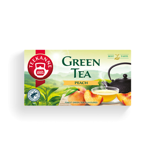 Čajový konvička, zelený čaj, broskvový, 35g