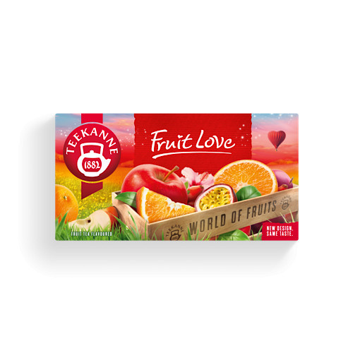 Teekanne, WOF Fruit Love, maracuja, pomerančový čaj, 45g