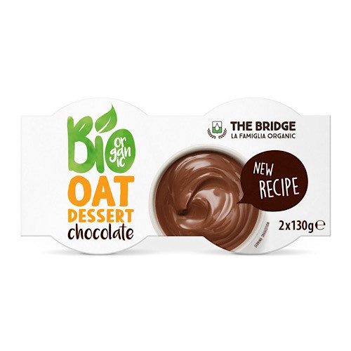 The Bridge Bio ovesný dezert, čokoládový, 2*130g